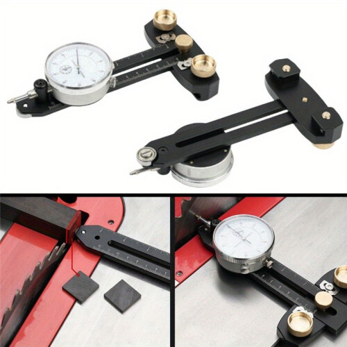 Dial Indicator Table Saw Basic Kit for Aligning and Calibrating Work Shop Machinery Like Table Saws, Drill Presses