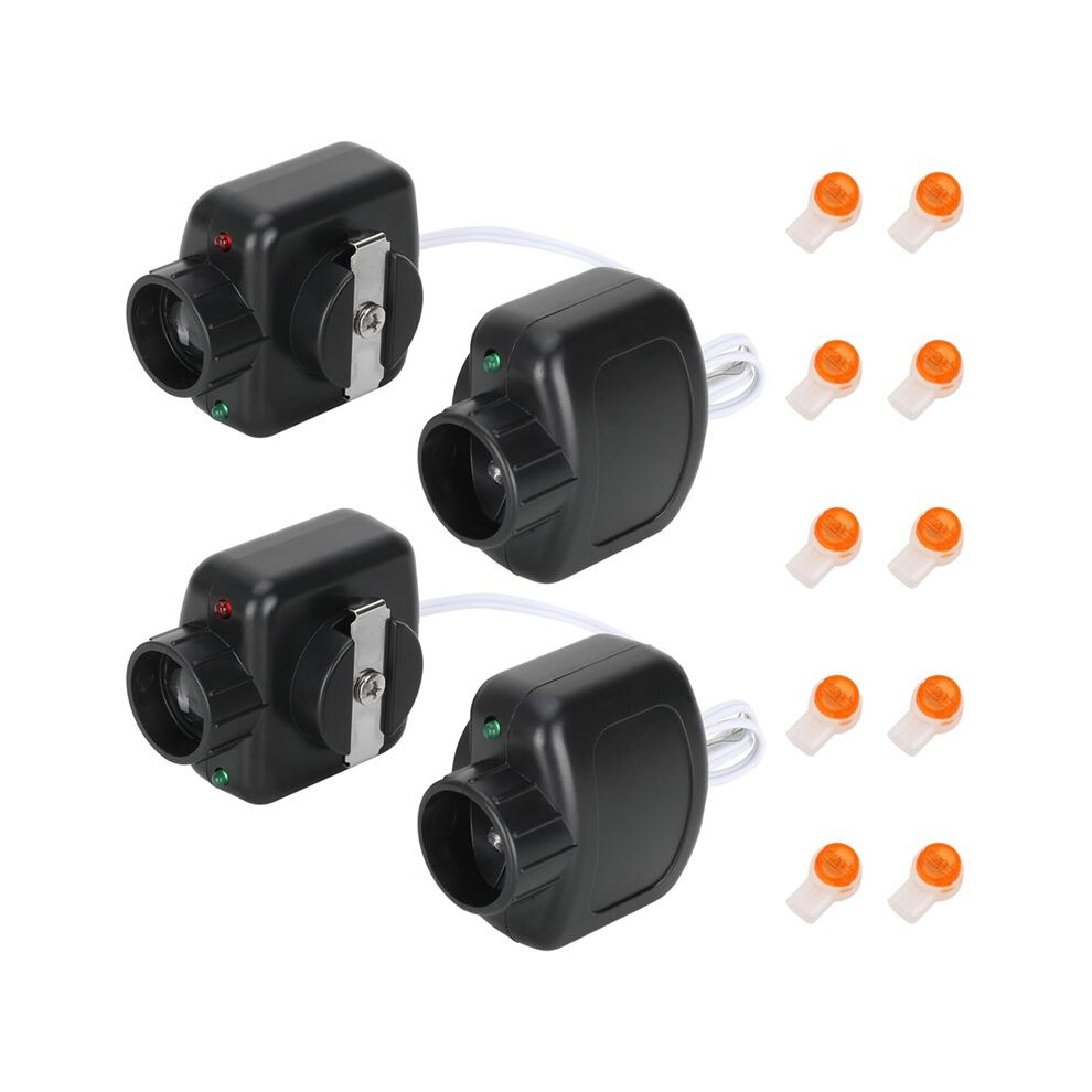 2Set For Linear Garage Door Opener Sensors Beam Eyes Kit,For Linear Garage Door Opener Hae00002 Lso50 Ldo33 Ldo50 6031841320013