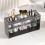 Multifunctional Chopsticks and Spoon Storage Rack Automatic Drain Cutlery Rack Kitchen Storage Tool Gray 4