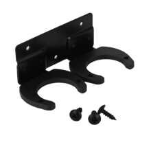 Supporto per Microfono, Supporto per Microfono Wireless per Supporto per Microfono, Supporto per Microfono A Parete, Clip per Gancio Doppio, Supporto