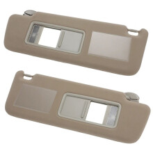 1Pair Car Sunvisor with Mirror LED Lamp for Land Prado LC120 2003-2009 74310-6A020-A1 74320-6A020-B1