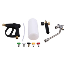 Car Auto Wash Foam Gun High Pressure Auto Washer Pot Snow Foam Lance Soap Foamer Water Gun Foam Watering Set