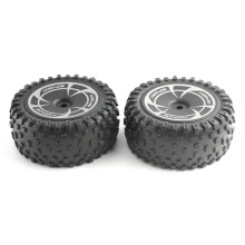 2 Piezas de Neumáticos para Coche de Control Remoto para 144016 Juego de Ruedas Posteriores (Ancho) Piezas de Desgaste Neumático