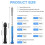 Pin Vise Hand Drill Set with Semi-Automatic Spiral Hand Drill Rotary Tool and 25 Micro-Type Twist Drill Bits (0.5-3mm) 6