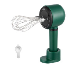 Frusta Portatile Senza Fili con 3 Velocità e 2 Fruste Ricaricabili per Cuocere La Panna al Latte