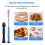 Pin Vise Hand Drill Set with Semi-Automatic Spiral Hand Drill Rotary Tool and 25 Micro-Type Twist Drill Bits (0.5-3mm) 5