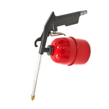 Pneumatische Automotor-Reinigungspistole, Roter Topf, Autoreparatur, Motorölkanal-Reinigungspistole, Hochwertige Auto-Reinigungswerkzeuge