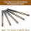 100pc Drywall Drill Bits  Point Cutting Drill Bits Diameter Drywall Router Drill Bits Drywall Tools for Spiral Saw 2