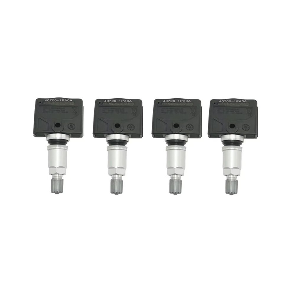 4Pcs Tpms 40700-1Pa0a Tire Pressure Monitor Sensor For Nv1500 Nv2500 Nv3500 2011-2020 407001Pa0a 315Mhz Black 6131918081530