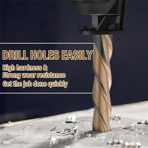 100pc Drywall Drill Bits  Point Cutting Drill Bits Diameter Drywall Router Drill Bits Drywall Tools for Spiral Saw 2