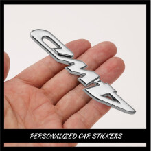 4WD Displacement Car Chromed Emblem Badge Car Sticker Logo