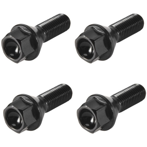 4Pcs Black Wheel Bolt Lug Nut for  E30 E36 E46 E60 E90 36136781150