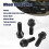 4Pcs Black Wheel Bolt Lug Nut for  E30 E36 E46 E60 E90 36136781150 3