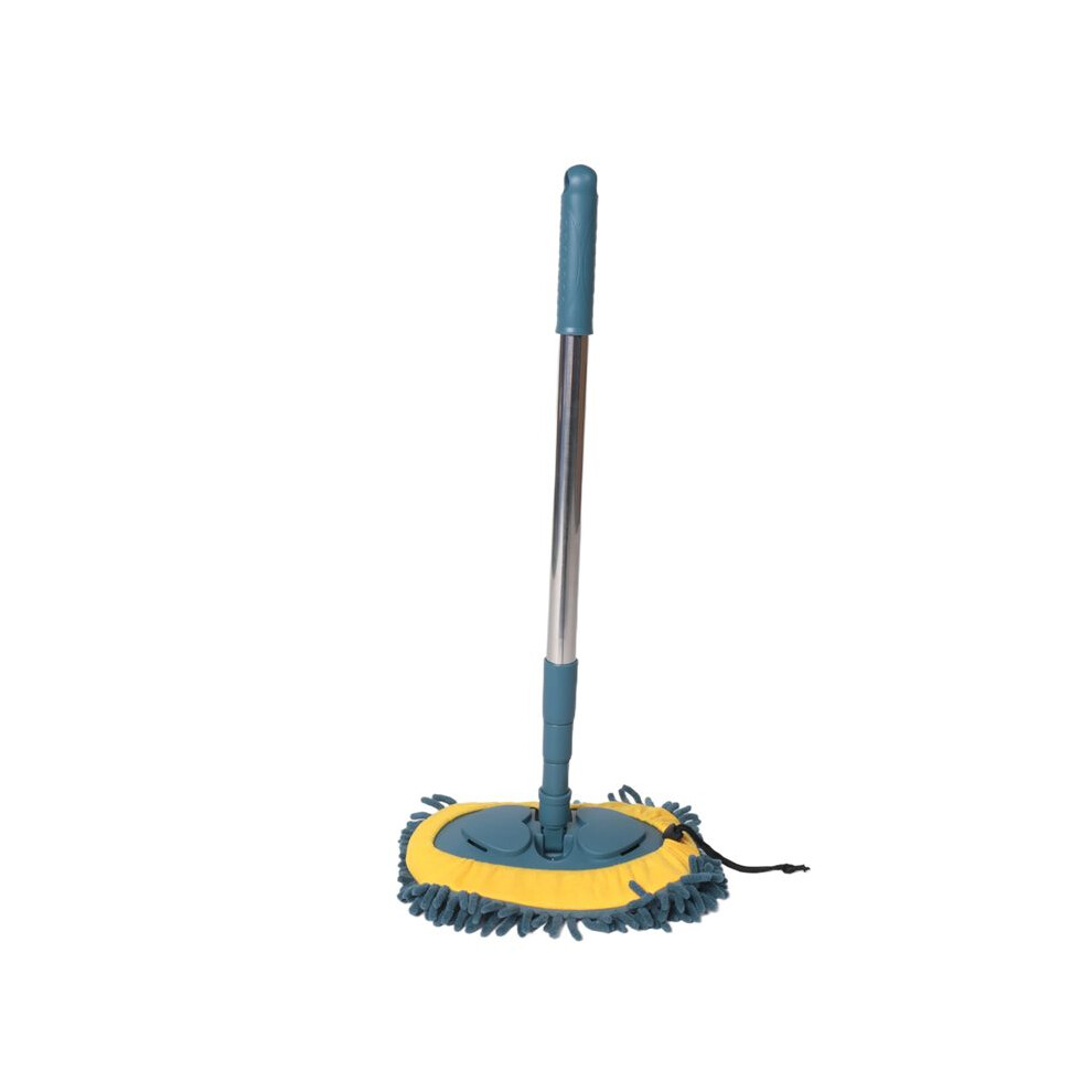 Car Cleaning Mop Car Wash Brush Rotating Telescopic Mop Chenille Broom Dust Brushing Floor Windows Cleaning Tools 6032659064892