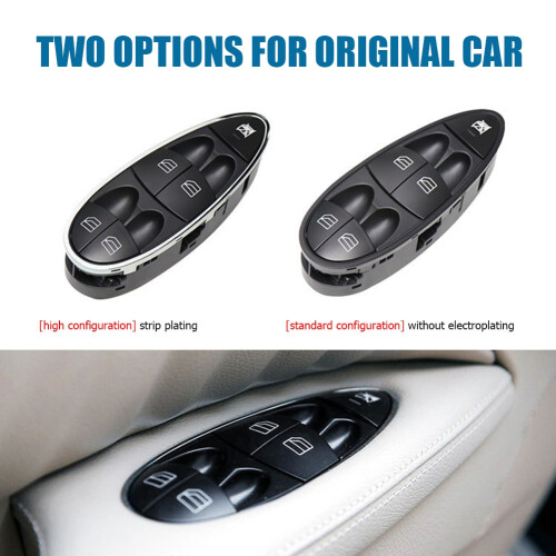 2118210058 Car Electric Power Window  for   E-Class W211 2003-2008 with Chrome 1