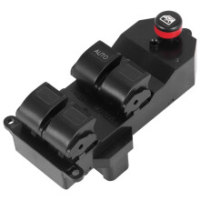 35750-S5A-A02ZA StröMbrytare för ElföNster för   2001-2005 CRV 2002-2006 Master Control  för FöRarsidoföNster