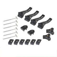 Clip Fissaggio per Copertura Camioncino Clip Fissaggio per Letto Ripiegabile con Bullone un T Fibbia per Cavo Copertura Cassone Morsetto Anteriore