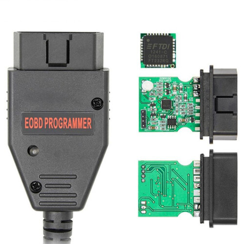 EOBD2 Flasher Programmer Galletto 1260 Cable Auto Chip Tuning Interface Remap Flasher Programmer Tool 2