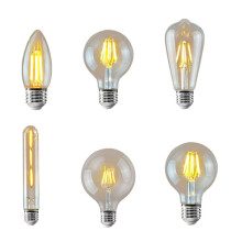 4W Vintage E27 Glödlampa C35 ST64 G80 G95 G125 T185 LED Retro Lampa 2200K Retro Armatur Dekoration Belysning