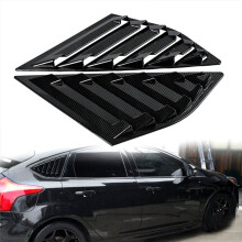 Rejillas de Ventana del Cuarto Trasero para Focus MK3 Hatchback 2012-2018, Cubierta de Ventilación Lateral del Panel de Ajuste del Coche