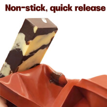 Chocolate Bar Mold Silicone Rectangular Mold Homemade Snack Chocolate Bar 12 Grid Butter Mold