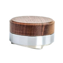 51mm Coffee Tamper Kaffefördelarverktyg Valnötskåpa Espresso Leveler Passar för Portafilter Espresso