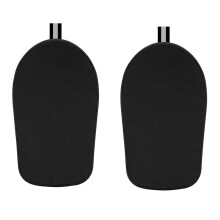 2pcs for  Pad Rubber Anti-Slip Pad Sliding Machine Pad Kitchen Appliances Pad (38cmx22cmx3mm)