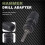 1pc Hammer Drill Adapter for SDS- to for SDS Max Adapter Socket Chisel Hammer Drill Chuck Adapter Tool Power Tool 4
