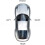Car Master Window  DP5Z-14529-BA för   MKC MKZ MKX 2015-2020 Power Window Lift  Control Button 4