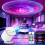Projector, Nebula Cloud Lights with Sunset Lamp,Remote Control  Light, LED Nebula Night Light Projector 3