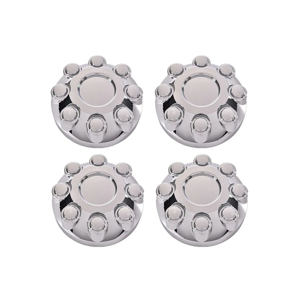 4Pcs 17Inch Wheel Hub Center Caps Chrome 8 Lug 52121450Ab,52121450Ad For Ram 2500 3500 2003-2013 6032210671088