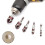 5 Flute Metal M35 Cobalto Conjunto de Brocas Escareadas 82 5 Peças 1/4 Polegadas Haste Sextavada Conjunto Brocas Escareadas 1/4 Polegadas 3/8 2