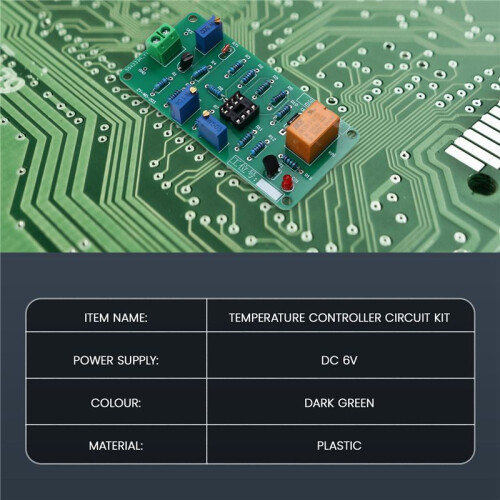 Temperature Controller Circuit Board Kit Electronic Installation and Debugging, Welding, DIY Practical Training Parts 2