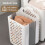 Wall-Mounted Folding Laundry Basket - Space-Saving Dirty Clothes Storage, Large-Capacity Storage 2
