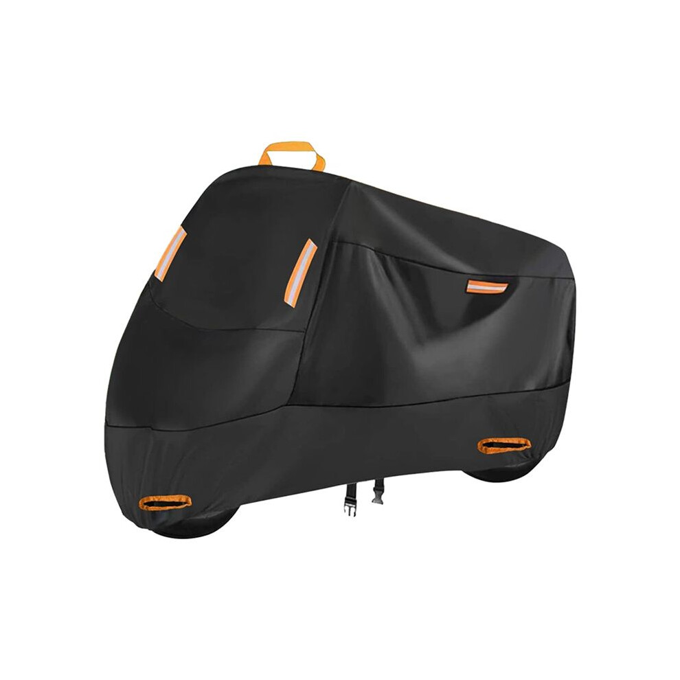 Motorcycle Cover Waterproof All Season Dustproof Uv Protective Outdoor Scooter 210D Wear-Resistant Motorbike Cover L Light 6032785415780