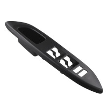 Left Front Window Glass Lift Trim Cover 74232-52330-B0 for Yaris 06-16 LHD Side Door Window Panel,A