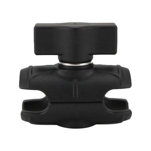 Nylon Arm 6cm Double Socket Arm with 1 Inch  Base Mount Motorcycle Camera Extension Arm
