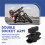 Nylon Arm 6cm Double Socket Arm with 1 Inch  Base Mount Motorcycle Camera Extension Arm 6
