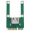 2X Scheda Adattatore  PCI-E Un USB3.0 Adattatore PCIe Un USB 3.0, Adatto per Computer Notebook 3