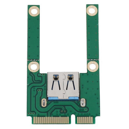 2X Scheda Adattatore  PCI-E Un USB3.0 Adattatore PCIe Un USB 3.0, Adatto per Computer Notebook 2
