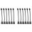 12Pcs 4Pin PWM To 3Pin Standard Fan Adapter Cable 1
