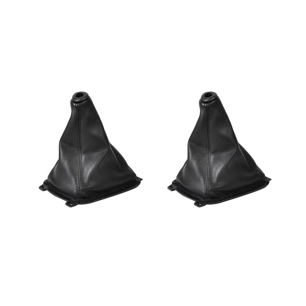 2X Car Pu Leather Gear Boot Gaiter Cover For Sonata 1998 1999 2000 2001 2002 2003 2004 2005 2006 4713606508059