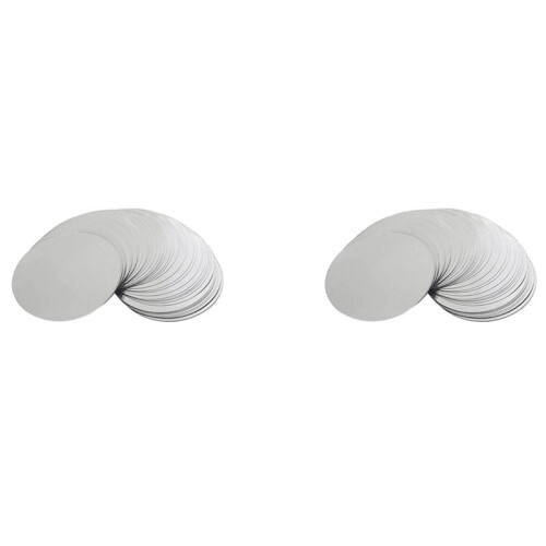 600 Pcs 3 Inch Silver Wine Pourer Discs Drip-Proof Drop Drip Stop Pouring pour Spout pour Wine Thin Slice