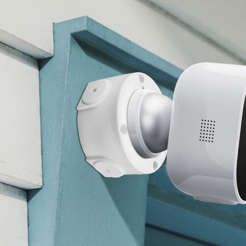 Universal Security Camera Junction Box Mount Bracket,Outdoor Use Waterproof Wall Ceiling Mount Cable Base Boxes 2