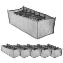 Stks Lade Dozen voor Jeans Broek T-Shirt Opbergdozen Organizer Kast Kledingkast Laden Organizer 7 Grids S