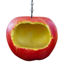 Alimentador de Pássaros de Frutas Simulado para Decoração de Jardim Ao Ar Livre, Pingente de Atmosfera, Alimentador de Artesanato de Jardim