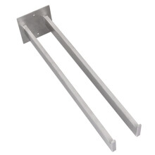 Towel Rack Stainless Steel Towel Bar Bathroom Kitchen Storage Rack Punch-Free Wall-Mounted Storage Rack As Shown