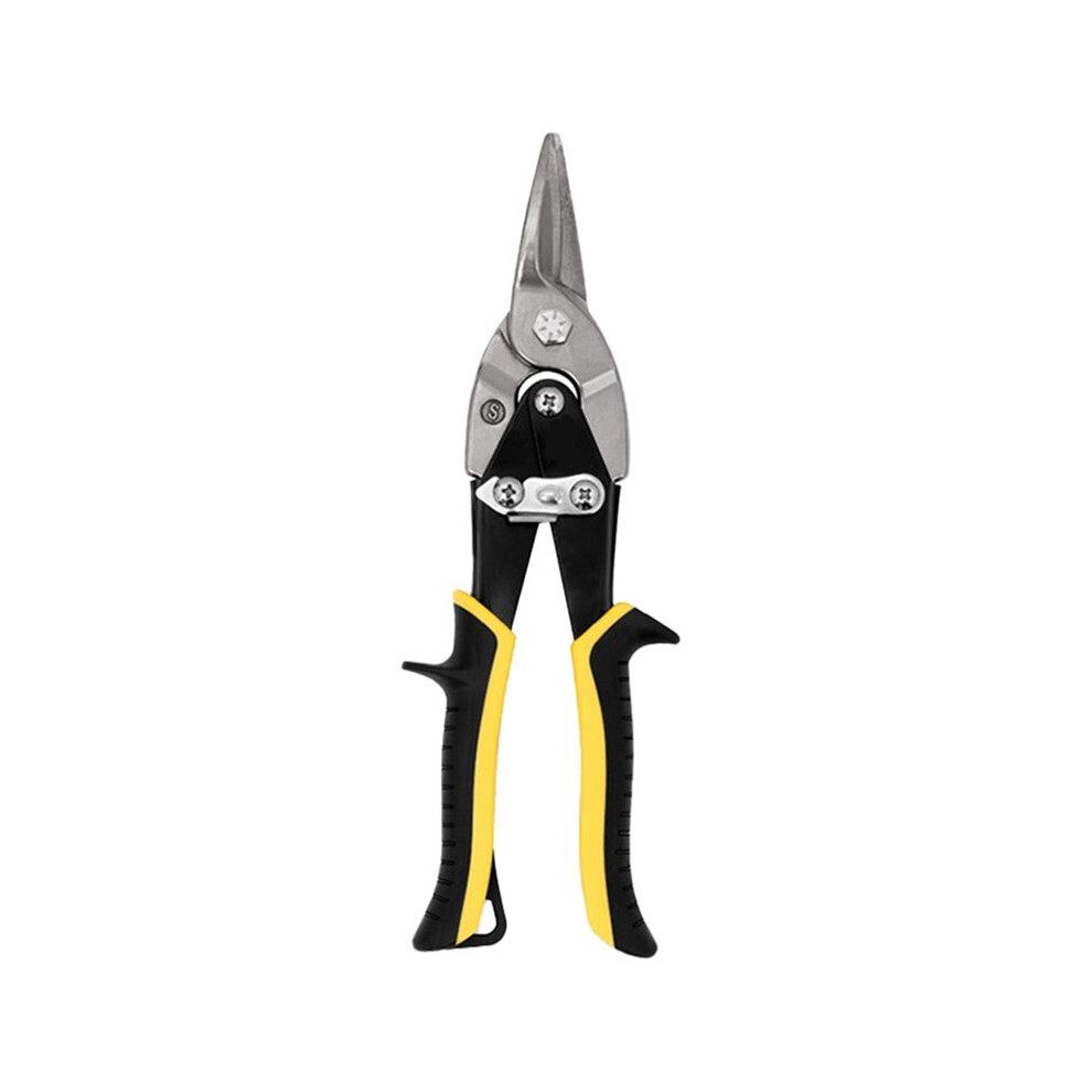 10 Inch Aviation Tin Snips, Heavy Duty Metal Cutter Shears For Cutting Sheet Metal, Straight Cut, Chrome Vanadium Steel 6031483982662