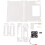 5X for Jetson  B01 A02 2GB Acrylic Case Development Board Universal Protective Shell with Cooling Fan 3