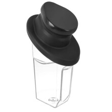 Copo de Dosagem de Café de Plástico, Caneca para Cheirar, Copo de Pó de Café com Boca de Silicone para Acessórios de Máquina de Café Expresso